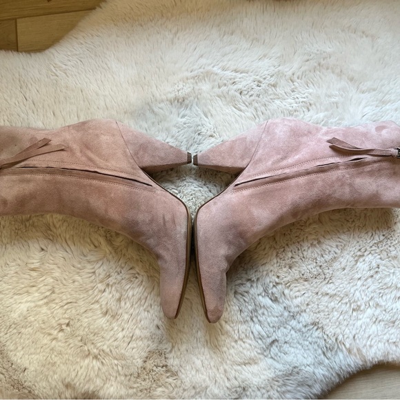 Silent D Anthropologie Apage Boots in Blush Pink size 40 - Picture 7 of 13